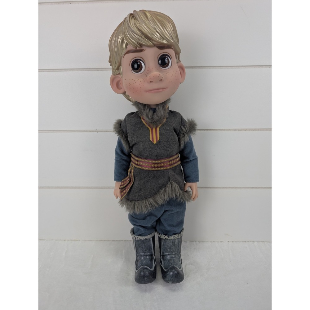 Disney Animators Collection Kristoff Doll 16" Toddler Boy Frozen Anna Posable